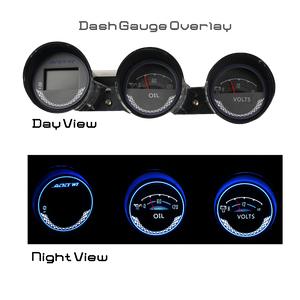 350Z gauge cluster blue white