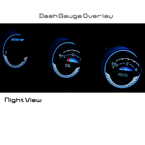 350Z gauge cluster blue white