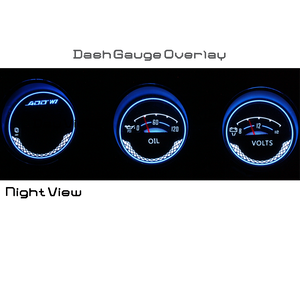 350Z gauge cluster blue white