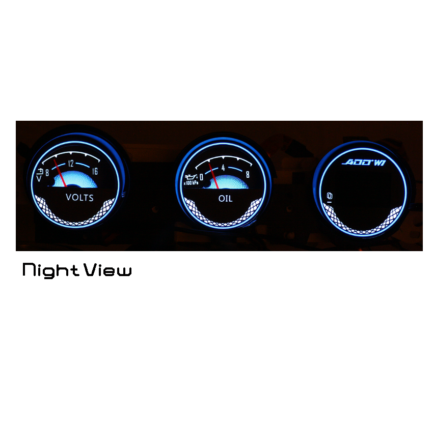 KM/H ADD W1 Nissan 350z Overlay Face Gauge-Dash 2003-2008 - 3D Illusions