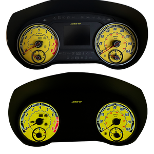 ADD W1 Kia Stinger Overlay Face Gauge 2018-Up