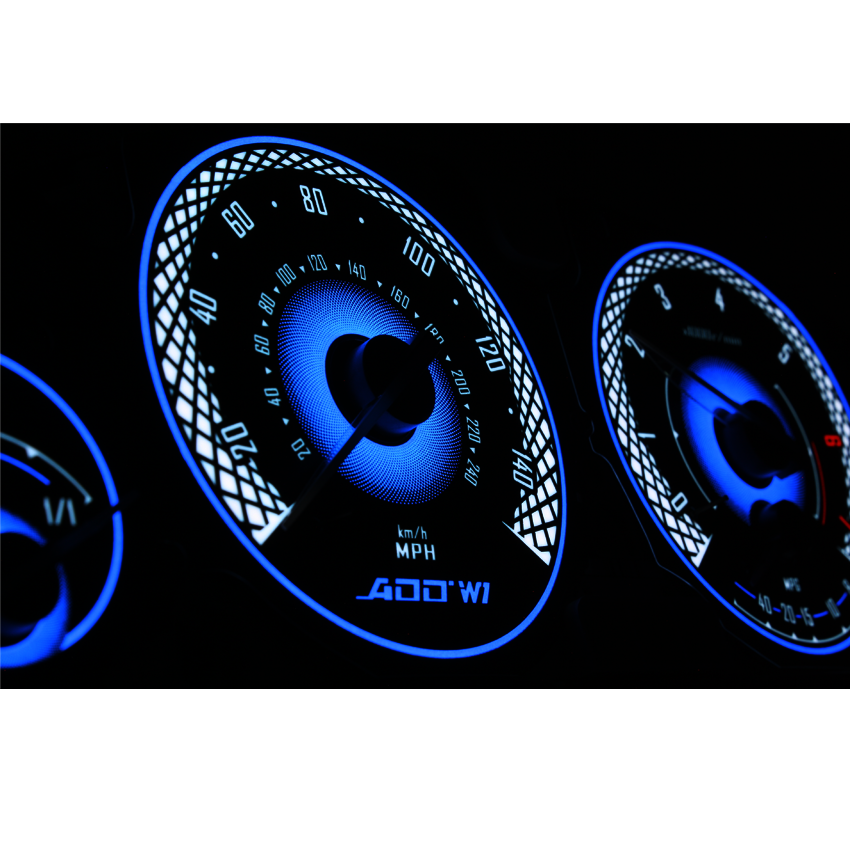ADD W1 BMW Overlay Face Gauge E39, 7 Series E38, X5 5 Series  - 3D Illusions