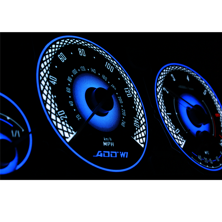 ADD W1 BMW Overlay Face Gauge E39, 7 Series E38, X5 5 Series  - 3D Illusions