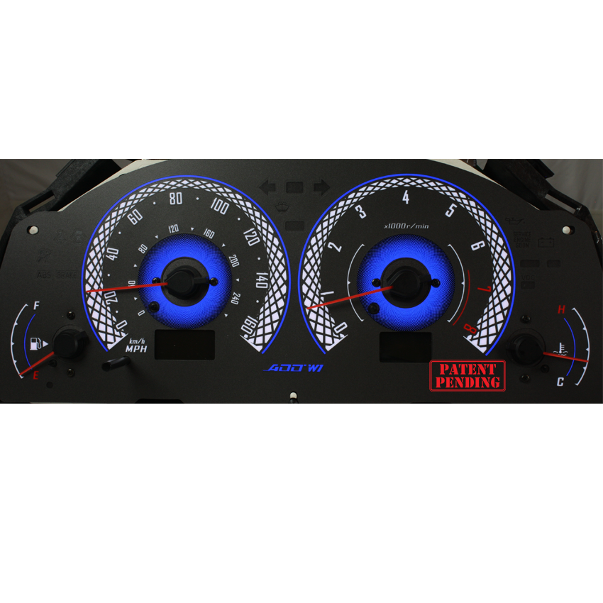 ADD W1 Infiniti Overlay Face Gauge G35 2003-2004 - 3D illusions