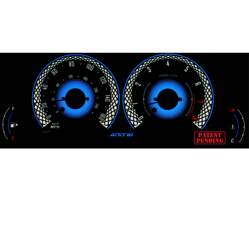 ADD W1 Infiniti Overlay Face Gauge G35 2003-2004 - 3D illusions