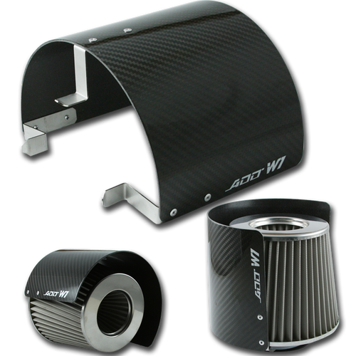 Air Filter Carbon Fiber Heat shield Cover 5