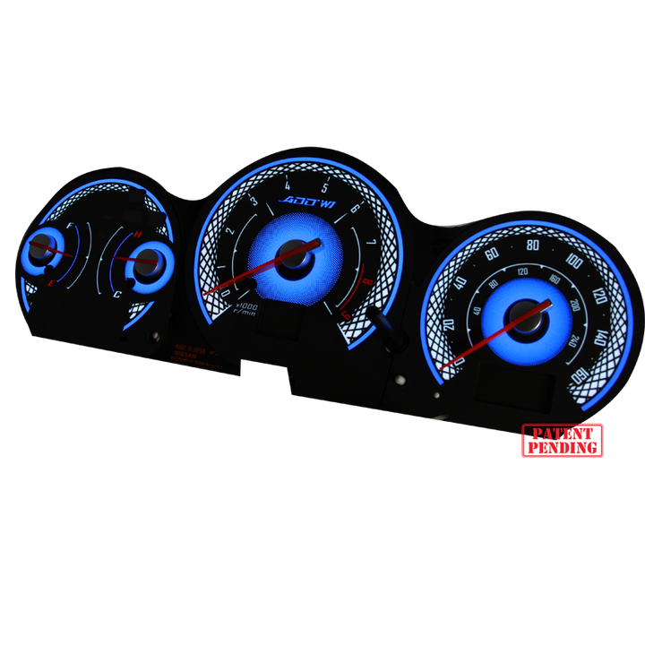 ADD W1 Nissan 350z Overlay Face Gauge 2007-2008 - 3D Illusions