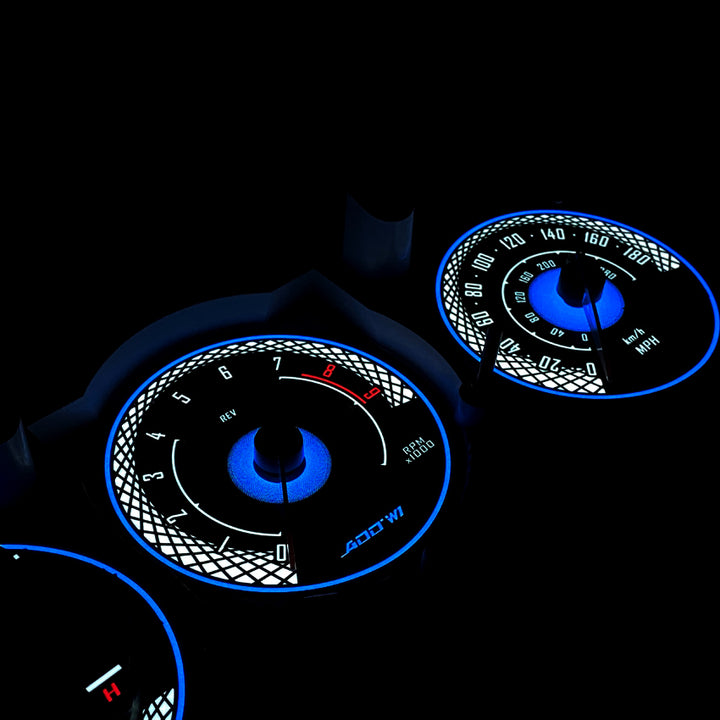 PER ORDER CUSTOM ADD W1 Nissan SKYLINE Overlay Face Gauge --ZZ