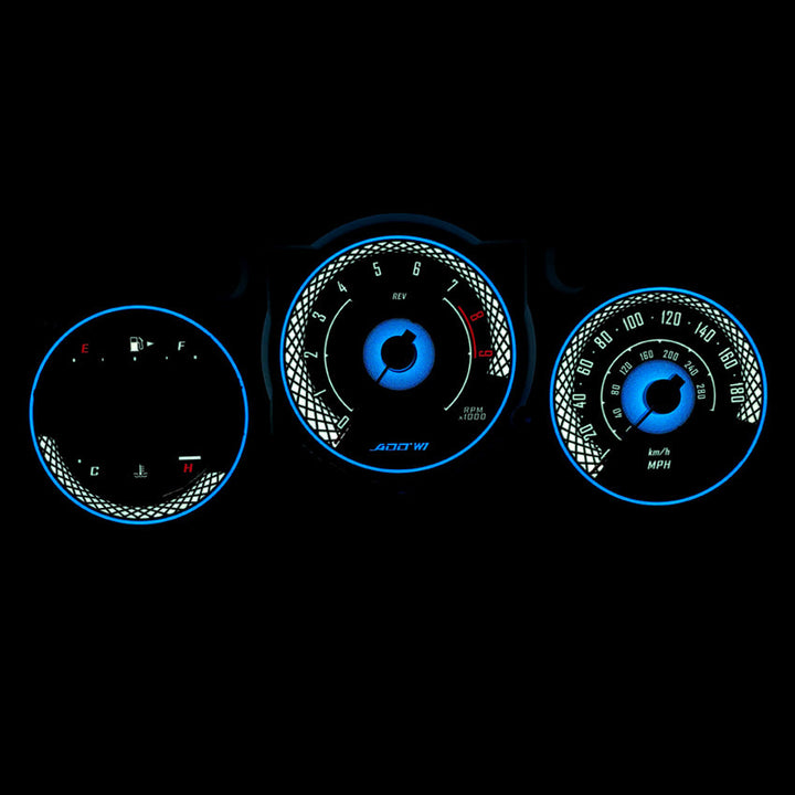 Copy of PER ORDER CUSTOM ADD W1 Nissan SKYLINE Overlay Face Gauge --ZZ-1