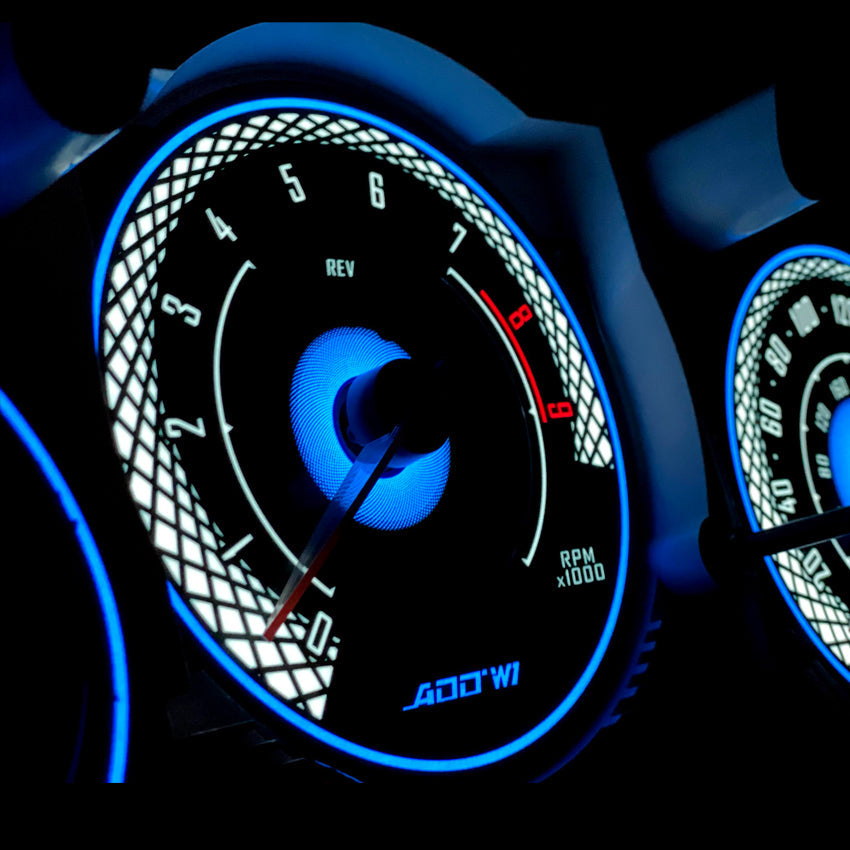 Copy of PER ORDER CUSTOM ADD W1 Nissan SKYLINE Overlay Face Gauge --ZZ-1