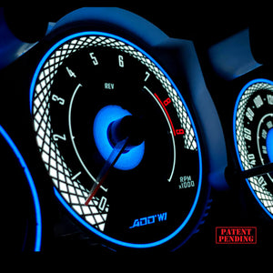 Copy of PER ORDER CUSTOM ADD W1 Nissan SKYLINE Overlay Face Gauge --ZZ-1