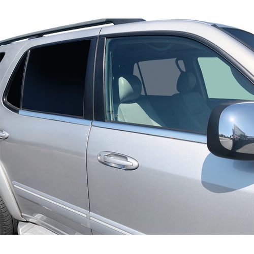 weather strips chrome overlay for Toyota Sequoia 2001-2007