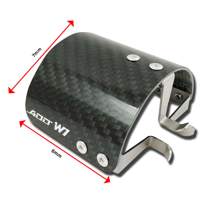 Air Filter Carbon Fiber Heat shield Cover Breather