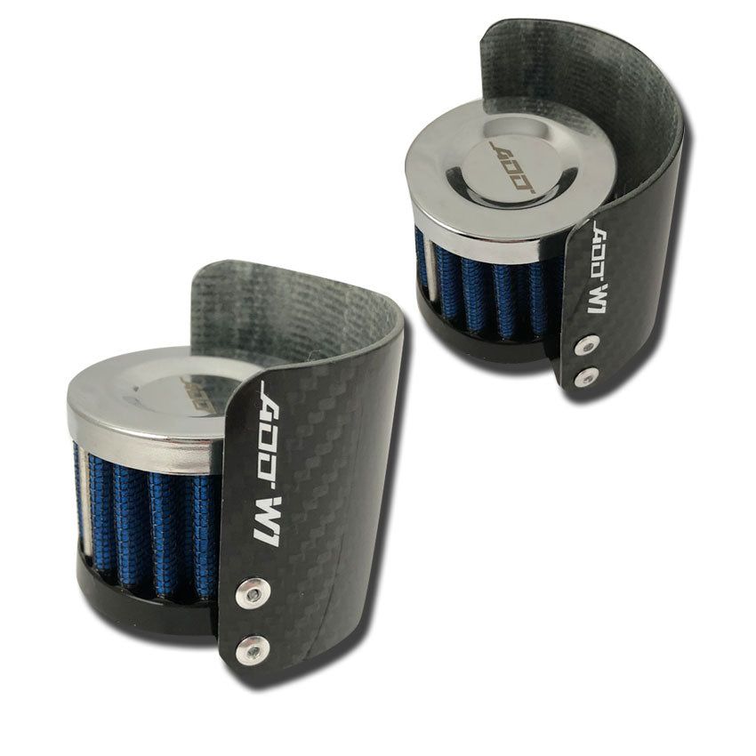 Air Filter Carbon Fiber Heat shield Cover Breather