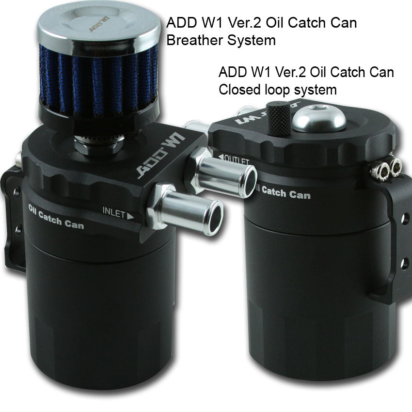 Baffled Oil Catch Can V2-Universal