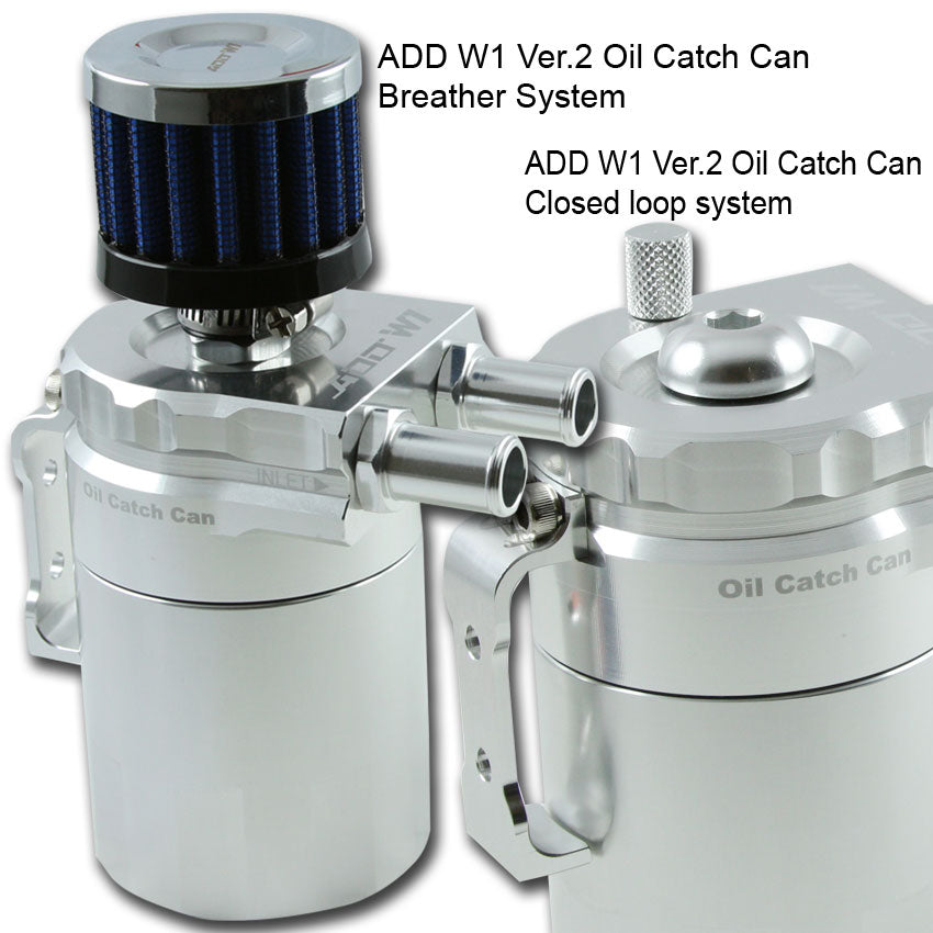 Baffled Oil Catch Can V2-Universal