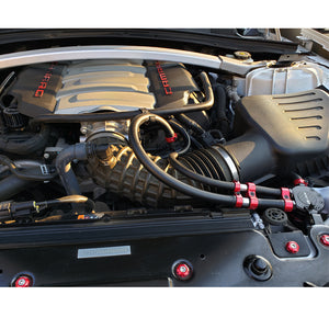For Chevrolet Camaro SS  Baffled Oil Catch Can kit V3.3 2016-up