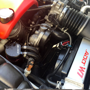 For Chevrolet Corvette Baffled Oil Catch Can kit V3 2005-2013 C6