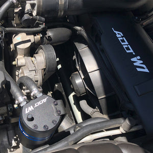 For Chevrolet Corvette Stingray Baffled Oil Catch Can kit V3 2014-up C7