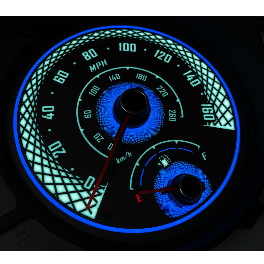 ADD W1 Kia Optima Overlay Face Gauge 2016-2018 - 3D Illusions